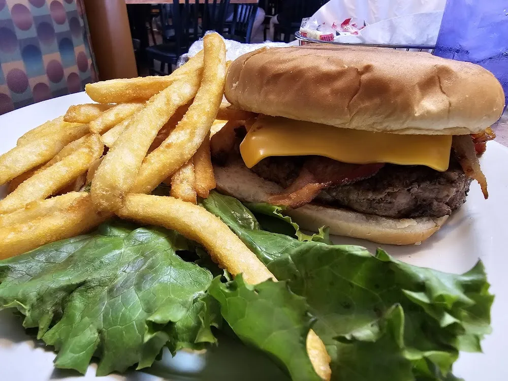 Cheeseburger and Fries
