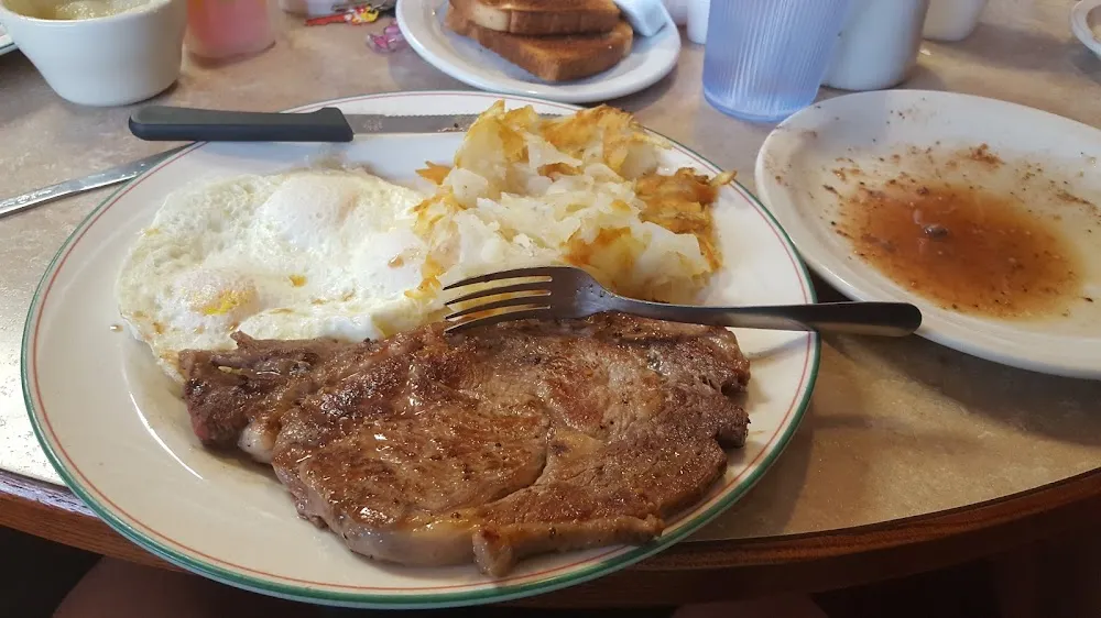 Steak and Eggs over Easy
